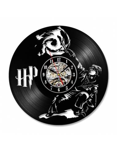 Harry Potter 02 - Horloge disque vinyle déco