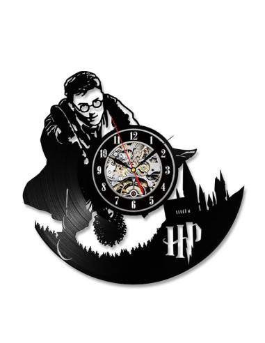 Horloge disque vinyle Harry Potter Harry Potter par Vinyra sur    Disque artisanat de vinyle, Horloge, Modèles pour scie à chantourner