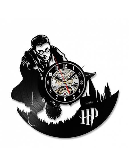 Horloge en disque vinyle 33 tours thème Harry Potter quidditch - L'Atelier  d'Ombeline