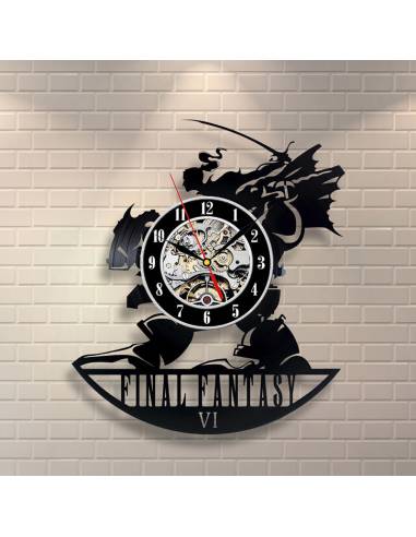 Final Fantasy 7 Vinyl LP Record Wall Clock Gift Idea