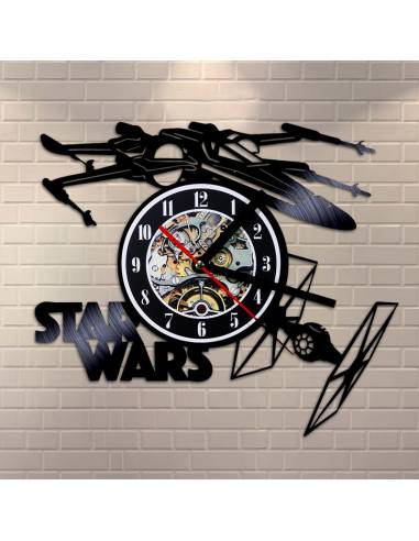 Star Wars 02 - Horloge disque vinyle déco