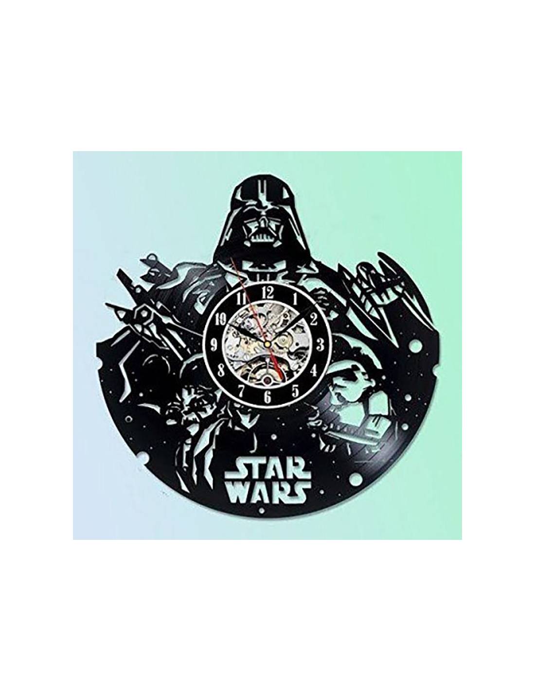 Star Wars Dark Vador 03 - Horloge disque vinyle déco